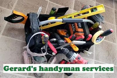 Handyman tools in bag at Bethlehem, Judea